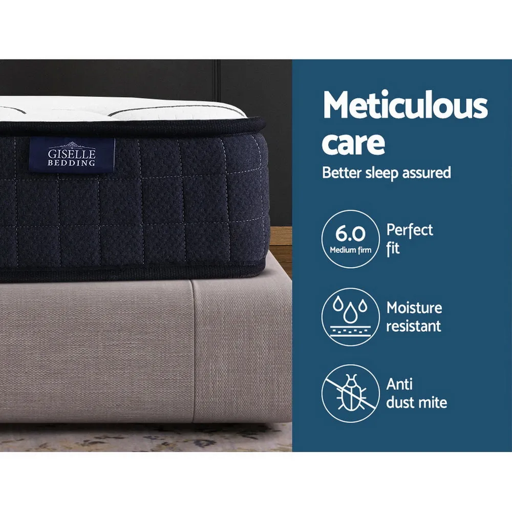 Apex 16cm - Thick Premium Knitted Fabric Spring Mattress - Single