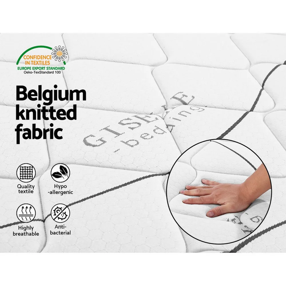 Apex 16cm - Thick Premium Knitted Fabric Spring Mattress - Single