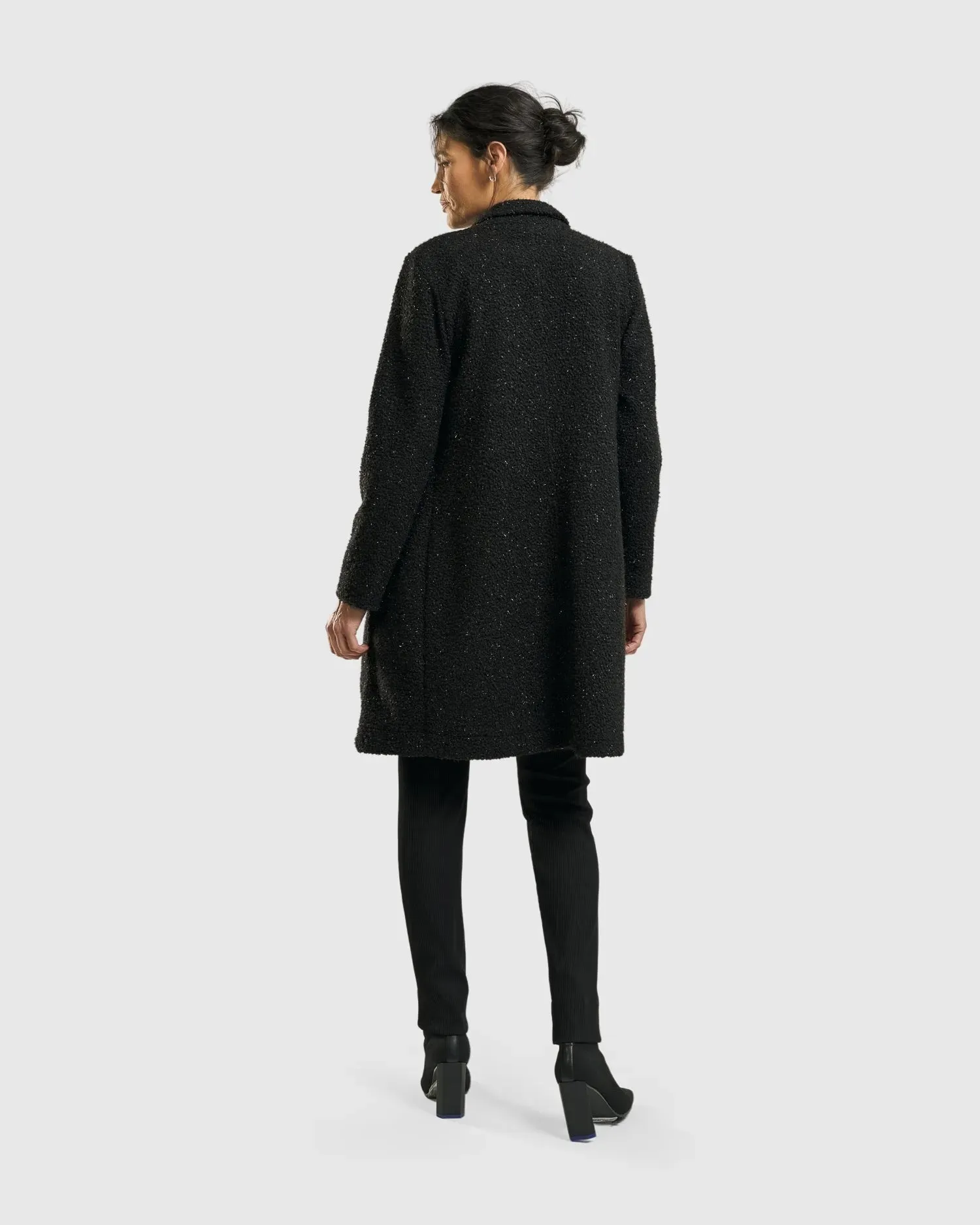 Aquarius Cardigan Jacket, Charcoal