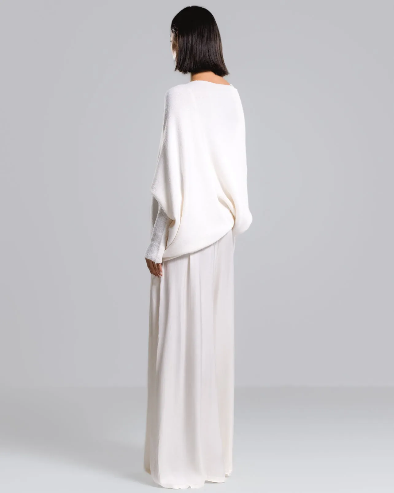 Asymmetric Draped | Ivory