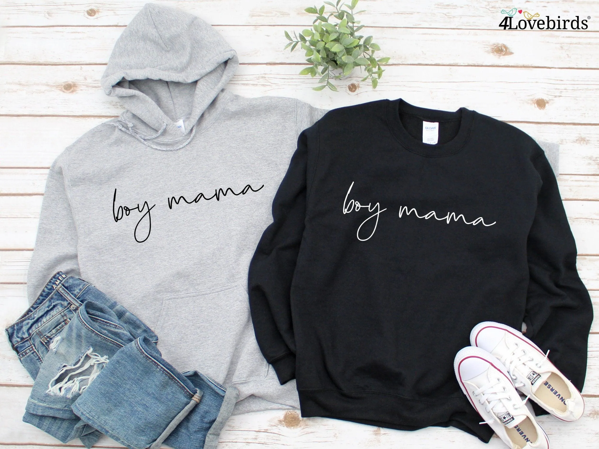 Boy Mama Sweatshirt, Mom Life Hoodie, Mother's Day Long Sleeve Shirt, Funny Mother's Day Gift, Mom Of Boys, Gift for Mom, Cute Mom Shirt