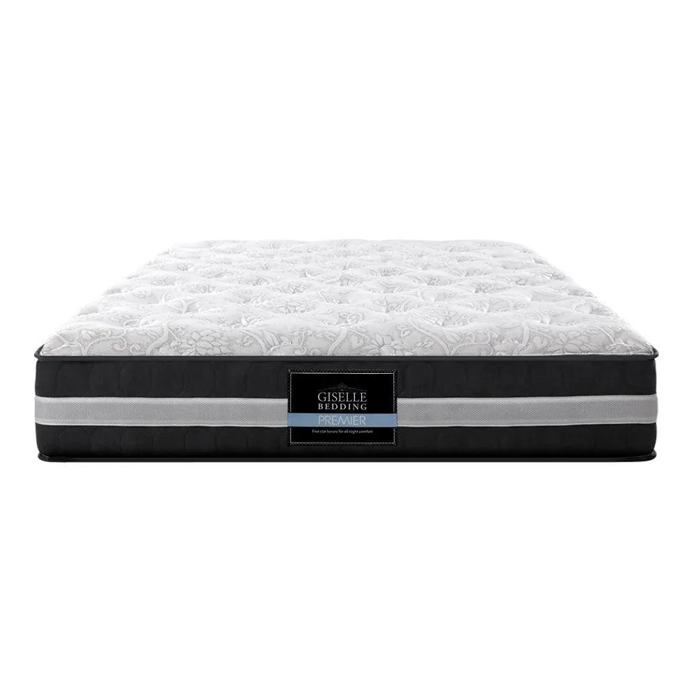 Giselle Bedding Lotus Tight Top Pocket Spring Mattress 30cm Thick  - Double