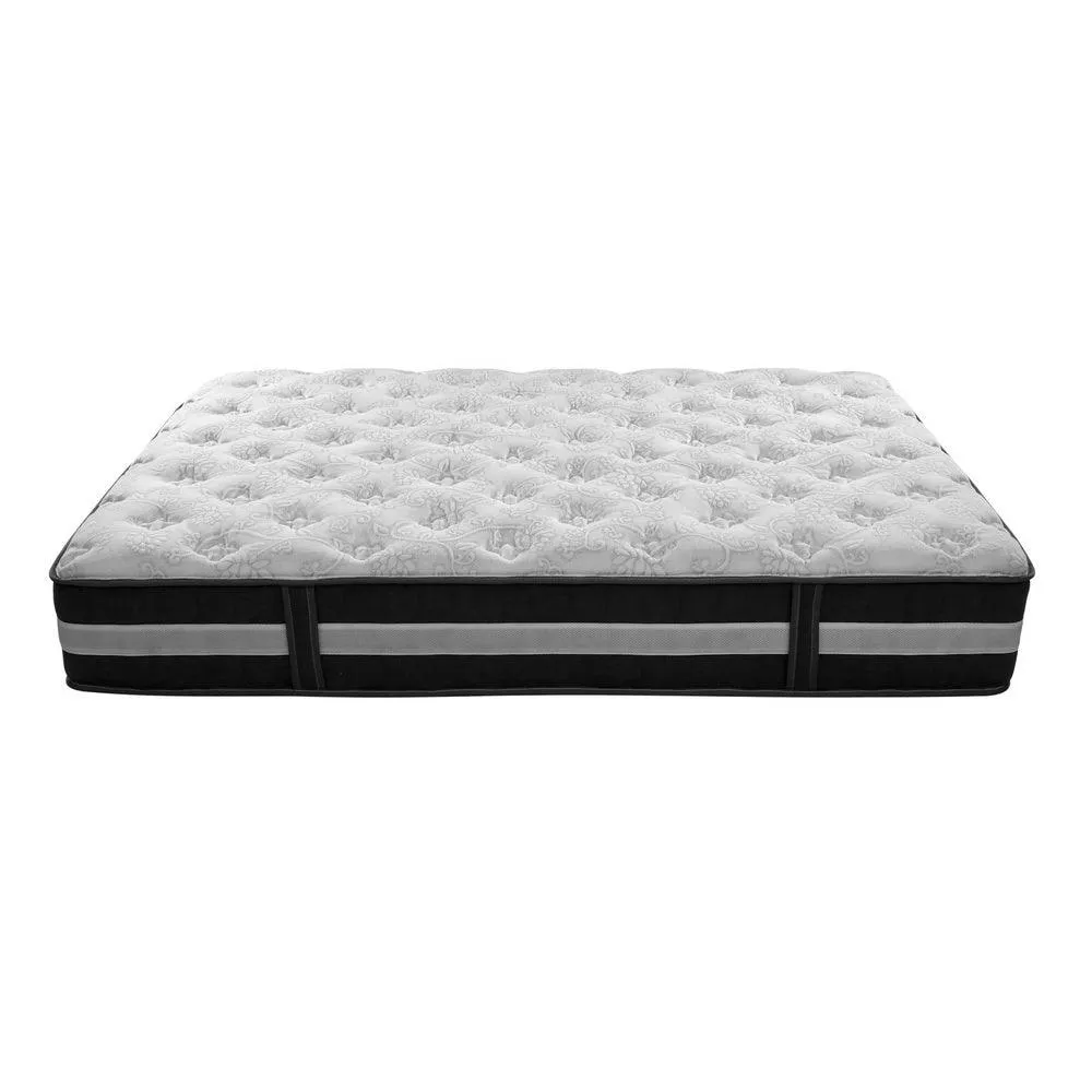 Giselle Bedding Lotus Tight Top Pocket Spring Mattress 30cm Thick  - Double
