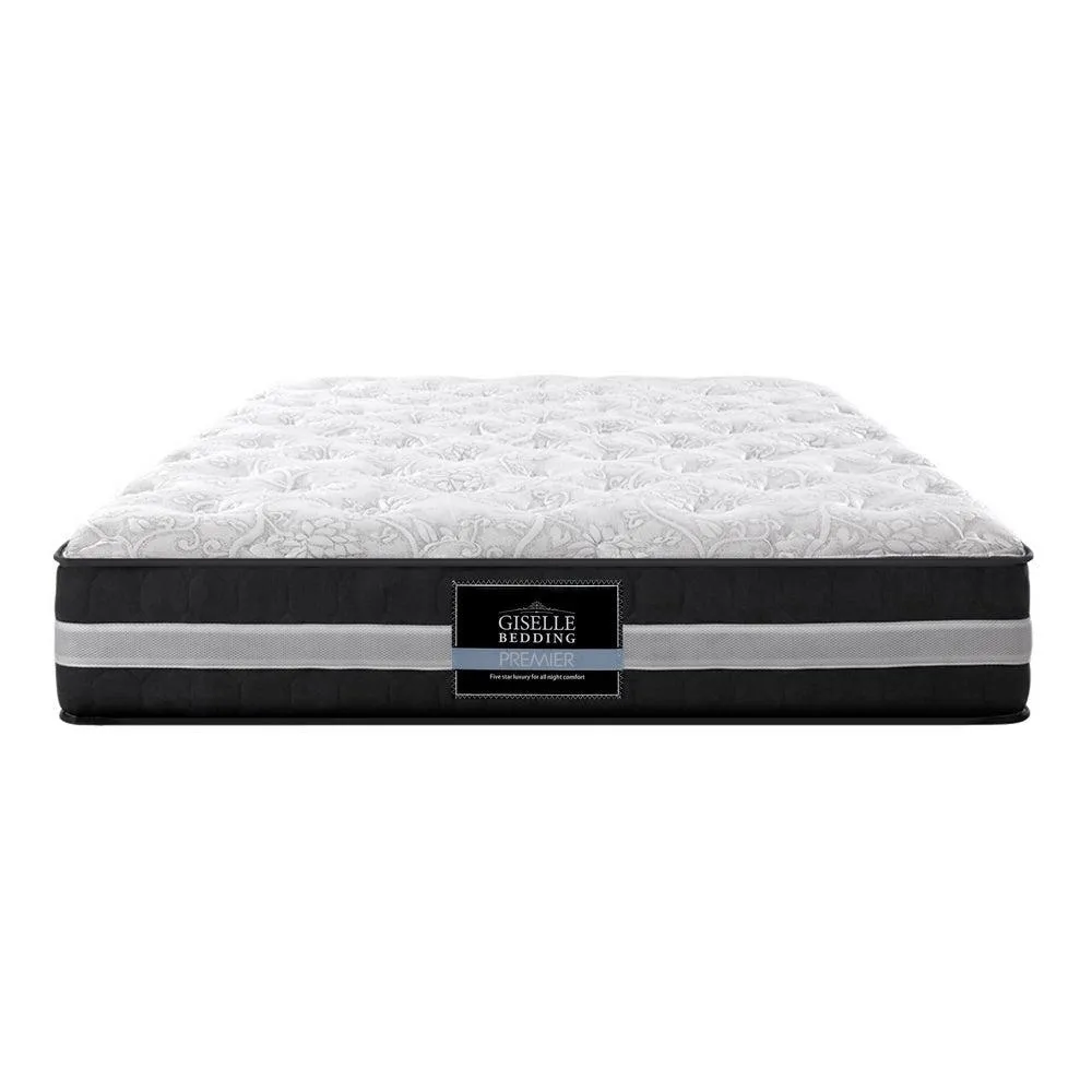 Giselle Bedding Lotus Tight Top Pocket Spring Mattress 30cm Thick - King