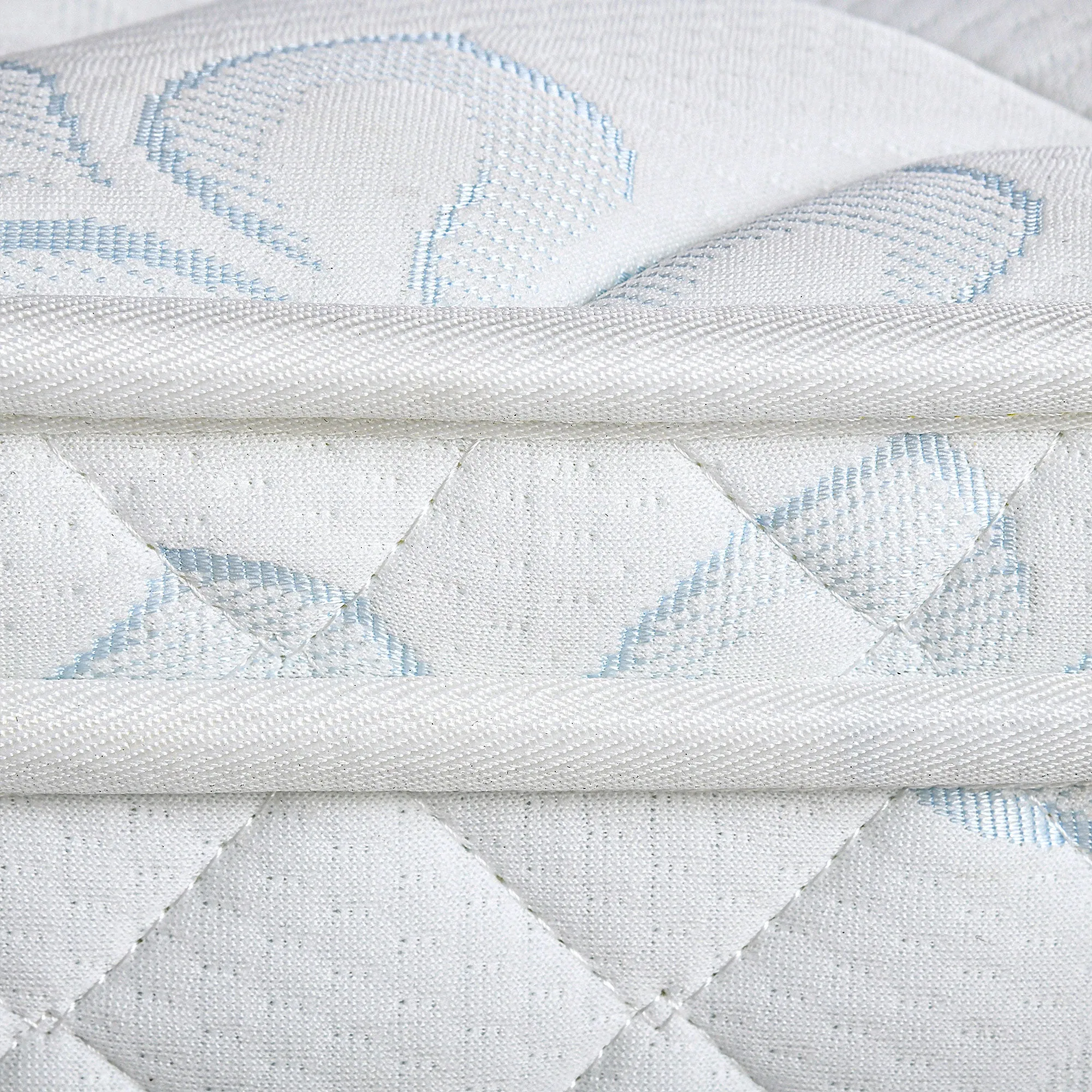 King Mattress, Pocket Sprung Mattress in a Box with Breathable Foam and Individually Wrapped Spring, 200cmx150cmx22.5cm, White