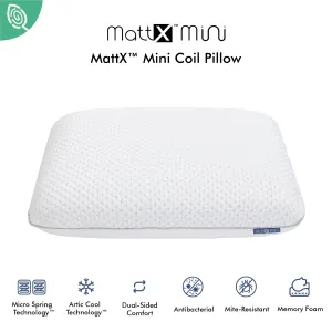 MattX™ Mini Coil Pillow