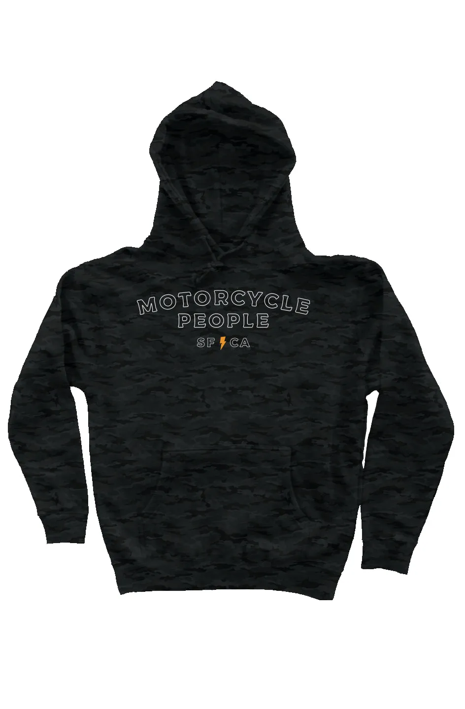 Motorcycle People SF Black Camo Hoodie