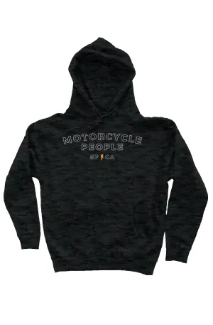 Motorcycle People SF Black Camo Hoodie