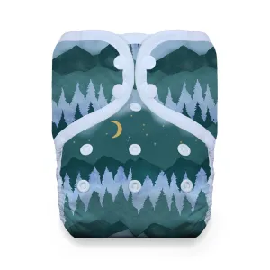 Mountain Twilight Natural One Size Pocket Diaper