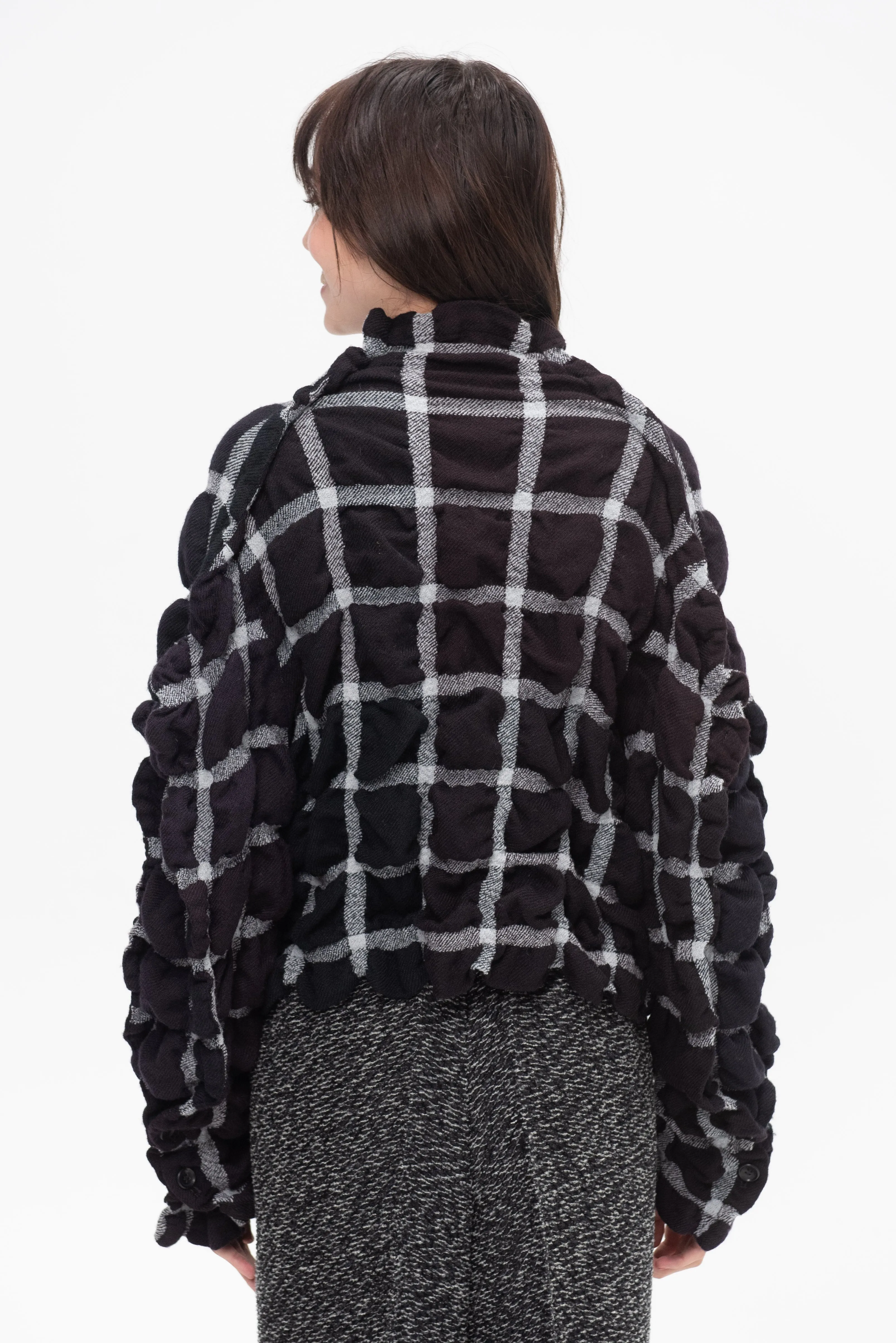 Prism Check, Black Hued