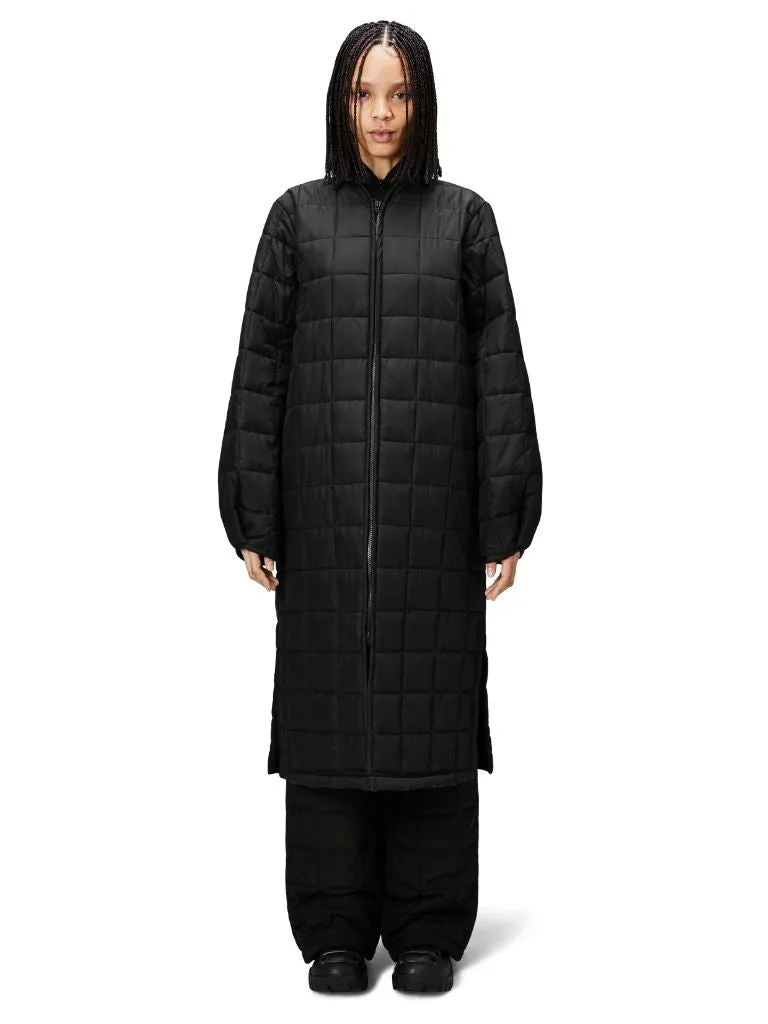 Rains Liner Coat in Black