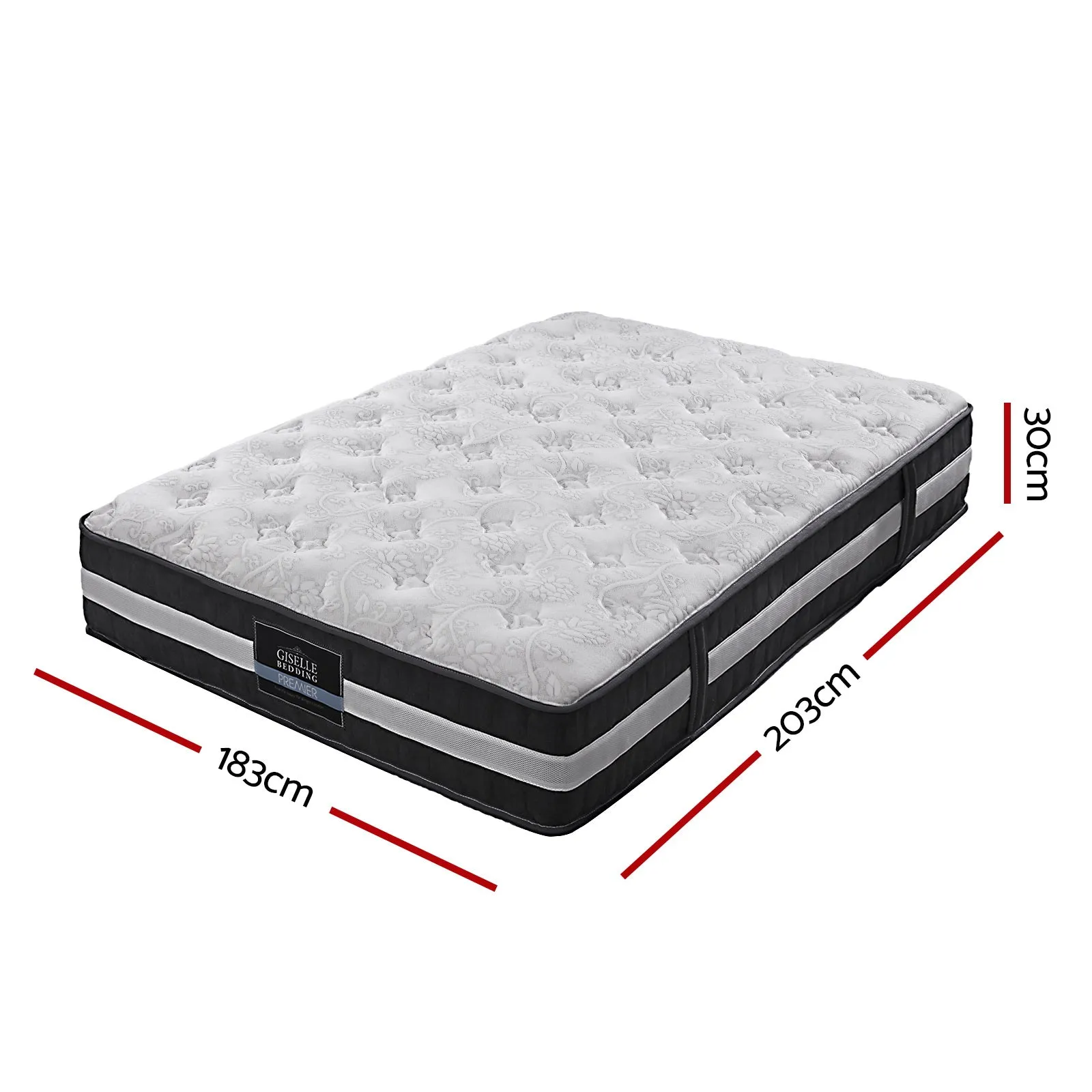 Tight Top Pocket Spring Mattress 30cm Thick ‚ King